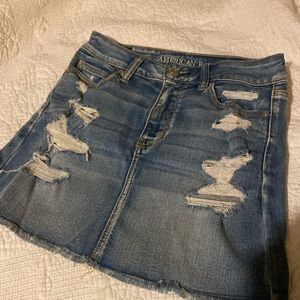 American Eagle jean skirt